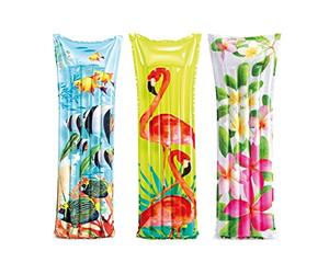 Intex 59720EU - Assorted Floral Sea Mat, Vinyl, Multicoloured, 183 x 69 cm