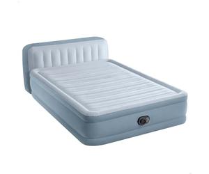 Intex 64450 Inflatable Mattress Headboard, Plush Headboard, 152 x 236 x 46 cm, Double, for 2, Head 86 cm High, Max 272 kg, Flocking Material, Inflatable Mattresses