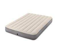 Intex 64708E Full Deluxe Dura Beam Single High Fibertech Air Mattress Airbed