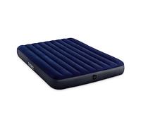 Intex 64759E Dura-Beam Standard Downy Air Mattress: Fiber-Tech - Queen Size - 10in Bed Height - 600lb Weight Capacity - Pump Sold Separately