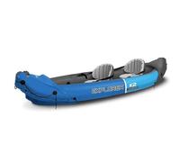 INTEX 66308EP Clearview Explorer K2 Inflatable Kayak Set: Includes Deluxe 86in Oars and High-Output Pump - SuperStrong PVC - Adjustable Seats with Backrest - 2-Person - 400lb Weight Capacity