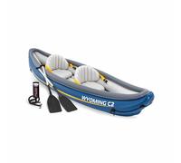 Intex 68389NP - Wyoming C2 Inflatable Kayak 2 Seater, Blue, 307 x 89 x 53 cm