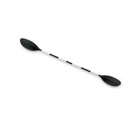 Intex 69629E 86" Kayak Paddle: Ribbed Spoon Shaped Blades - Durable Lightweight Shaft - Comfortable Grips - 3-Position Feather Adjustability - TUV RL Approved