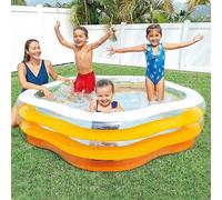 Intex 73 x 71 Inch Summer Colours Swim CentreTM Paddling Pool Orange