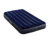 INTEX 75 x 39 x 10 Inch DuraBeam FiberTech Vinyl Standard Downy Air Mattress with Plush Top and 2in1 Valve Twin Pump Not I
