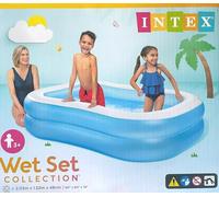 Intex 80"x60"x19" Inflatable Swimming Pool Garden Outdoor Summer Paddling Pools