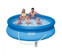 Intex 8ft 10ft 12ft 15ft Easy Set Round Swimming Pool with Pump Filter