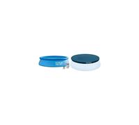 Intex 8FT X 24IN Easy Pool Set, Blue c/w Filter Pump & 28020 Easy Pool Cover, PVC, Blue, 244 cm