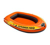 INTEX Bateau Explorer Pro 50 sans Rames, Orange, 137 x 85 x 23 cm