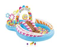 Intex Candy Zone Kids Inflatable Water Play Centre With Slide & Sprinkler