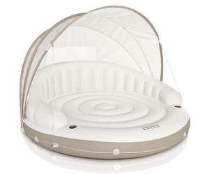 Intex Canopy Island Floating Lounge Floatin Chair Inflatable Pool Float 58292 EU