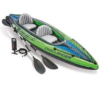 Intex Challenger Kayak Inflatable Set with Aluminum Oars
