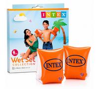 Inflatable swimming armbands for kids Intex Orange 6/12 ans