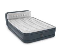 Intex Dura Beam Deluxe Inflatable Mattress With Backrest Grey