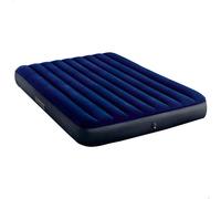 Intex -Inflatable bed Downy Queen double, extra long and wide - Blue Color