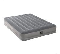 Intex Dura-Beam Standard Series Prestige Mid-Rise Air Mattress with Fastfill USB Powered Internal Air Pump