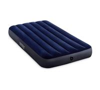 Intex -Inflatable bed Downy Queen double, extra long and wide - Blue Color