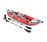 Intex Excursion Pro Kayak, Professional Series Inflatable Fishing Kayak, K2: 2-Person, Red