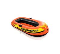 Intex Explorer 200 Inflatable 2 Person Capacity Pool & Lake Fishing Raft Boat