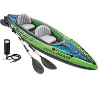 Intex Inflatable Kayak Inflatable Boat Dinghy Canoe Challenger K2 68306NP