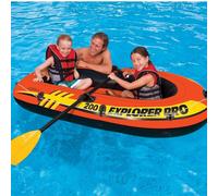 Intex Explorer Pro 200 Inflatable Dinghy 196cm Pool Lake Boat With Pump & Oars