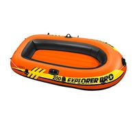 Intex Explorer Pro Inflatable Boat, Boat Only, Two Person (196 x 102 x 33 cm), Orange