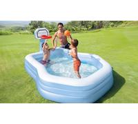 Intex Shootin' Hoops Swim Centre Family Pool, Blue