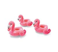 Intex Floating Flamingo Inflatable Drink Holders, 3-Pack