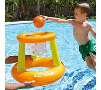 Intex Floating Hoops Game - Inflatable Basketball Hoop | Fun Pool Toy for Kids & Adults