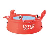 INTEX Happy Crab Inflatable Pool Paddling Above Ground Easy Set vidaXL