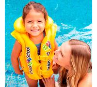 Children's swimming vest Intex Pool School Jaune 50x47 cm