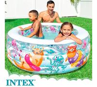 Intex Inflatable Aquarium Pool Multicolor 153 x 56 cm