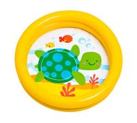 Intex Splash Pool, 24" x 6", Round, Multicolor, My First Pool - Turtle, Baby & Kid, Foldable, Lightweight, Portable, 15 Liters, Polyvinyl Chloride (PVC), Unisex-Kids