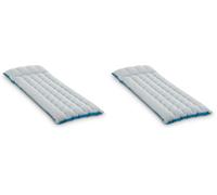 Intex Inflatable Camping Mattress, 72.5" x 26.5" x 6.75", Gray (Pack of 2)