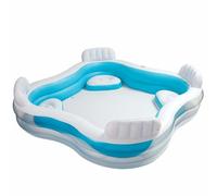 Intex Inflatable Family Paddling Pool With Seats | Garden Swim Centre