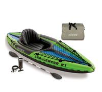 INTEX Inflatable Kayak Boat Canoe Rowing Challenger K1 68305NP vidaXL