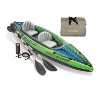 Intex Inflatable Kayak Inflatable Boat Dinghy Canoe Challenger K2 68306NP