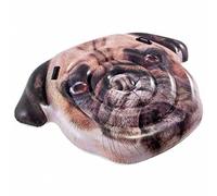 Intex Inflatable Pug Face Island Mattress Lilo 173cm x 130cm. Perfect for the pool.