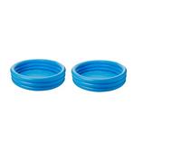 Intex Inflatable Swimming Pool 45 by 10 Crystal Blue 2 Pack