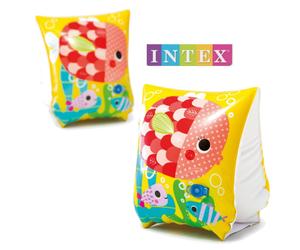 Intex Inflatable Tropical Buddies Arm Bands - Childrens Pool Summer Fun