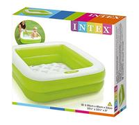 Intex Kids Play Box Inflatable Swimming Pool (Green), 85cm x 85cm x 23cm