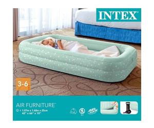 Intex Kidz Travel Bed Set with Hand/Foot Pump 66810
