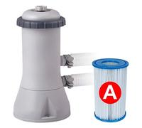 Intex Krystal Cartridge Filter Pump for Above Ground Pools, 1000 GPH with GFCI Up To 15FT