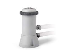 Intex Krystal Clear Cartridge Filter Pump - Pool Cartridge Filter System - Grey - 900 L/H