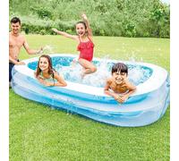 Intex Large Inflatable Outdoor Garden Fun Family Kids Swimming Paddling Pool