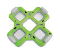 Intex Lounge Island Inflatable 4 Seat Inflatable PVC Pool Float Raft Green