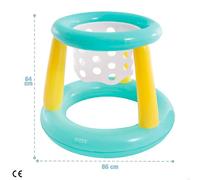 Intex Mega Floating Hoop Inflatable Pool Basketball Game, Age 6+, Water Sports Toy for Kids & Families