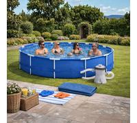 Intex 10' x 30" Metal Frame Pool Set Swimming outdoor