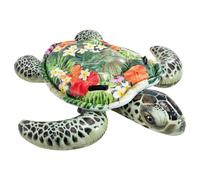 Intex Multicolored Vinyl Inflatable Sea Turtle Ride-On Pool Float Pack of 1