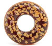 Intex Nutty Chocolate Donut Inflatable Tube with Realistic Printing, 45" Diameter